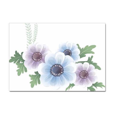 Flower028 Sticker A4 (10 pack) from ArtsNow.com Front