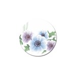 Flower028 Golf Ball Marker (4 pack)