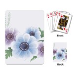 Flower028 Playing Cards Single Design