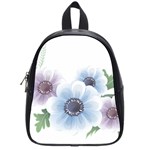 Flower028 School Bag (Small)