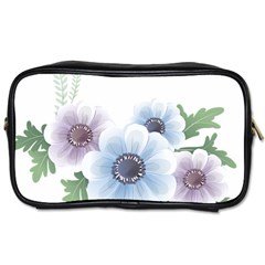 Flower028 Toiletries Bag (Two Sides) from ArtsNow.com Front