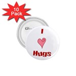 Heart Hugs 1.75  Button (10 pack) 
