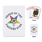 OES Lettered Playing Cards Single Design