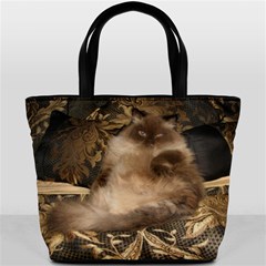 Prince Kitty Bucket Handbag from ArtsNow.com Front