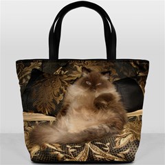 Prince Kitty Bucket Handbag from ArtsNow.com Back
