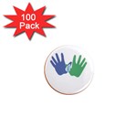 Hand 1  Mini Magnet (100 pack) 