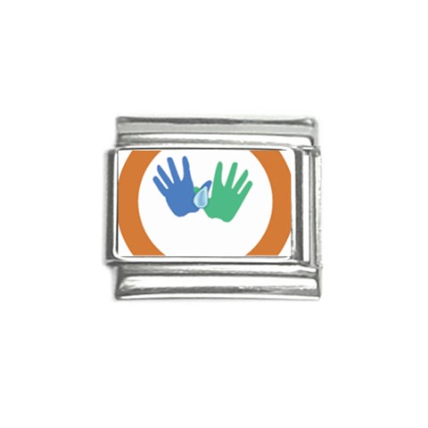 Hand Italian Charm (9mm) from ArtsNow.com Front