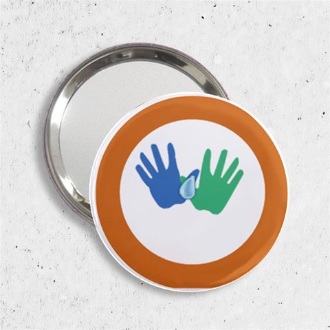 Hand 2.25  Handbag Mirror from ArtsNow.com Front