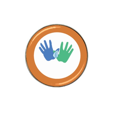 Hand Hat Clip Ball Marker (4 pack) from ArtsNow.com Front