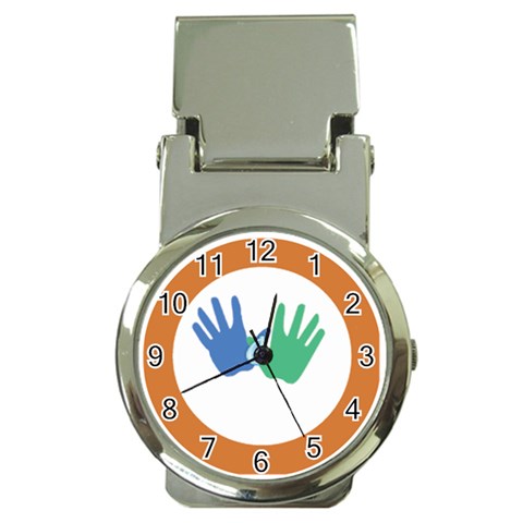 Hand Money Clip Watch from ArtsNow.com Front