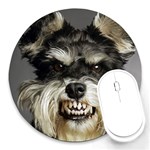 Animals Dogs Funny Dog 013643  Round Mousepad