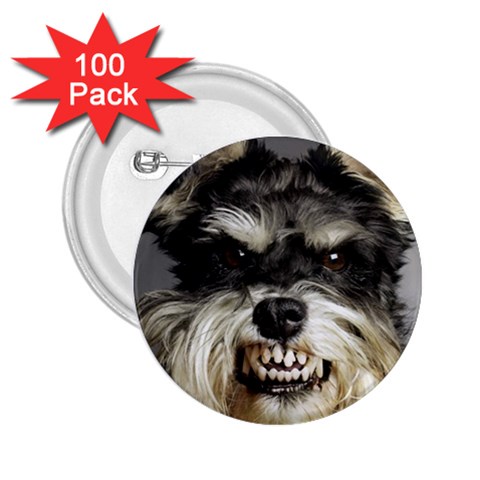 Animals Dogs Funny Dog 013643  2.25  Button (100 pack) from ArtsNow.com Front
