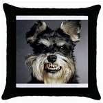 Animals Dogs Funny Dog 013643  Throw Pillow Case (Black)