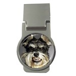 Animals Dogs Funny Dog 013643  Money Clip (Round)