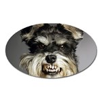 Animals Dogs Funny Dog 013643  Magnet (Oval)