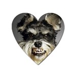 Animals Dogs Funny Dog 013643  Magnet (Heart)