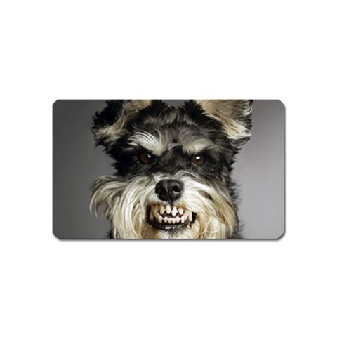 Animals Dogs Funny Dog 013643  Magnet (Name Card) from ArtsNow.com Front