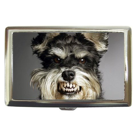 Animals Dogs Funny Dog 013643  Cigarette Money Case from ArtsNow.com Front
