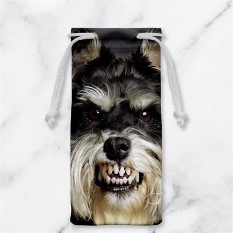 Animals Dogs Funny Dog 013643  Jewelry Bag from ArtsNow.com Back