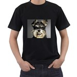Animals Dogs Funny Dog 013643  Black T-Shirt