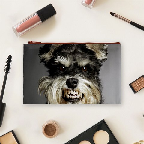 Animals Dogs Funny Dog 013643  Cosmetic Bag (Medium) from ArtsNow.com Front