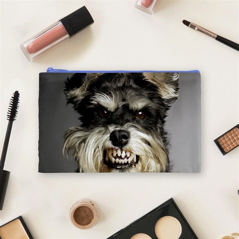 Animals Dogs Funny Dog 013643  Cosmetic Bag (Medium) from ArtsNow.com Front