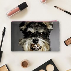 Animals Dogs Funny Dog 013643  Cosmetic Bag (Medium) from ArtsNow.com Back
