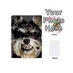 Animals Dogs Funny Dog 013643  Playing Cards 54 (Mini)