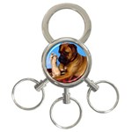 You don t scare me! 3-Ring Key Chain