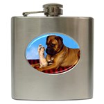 You don t scare me! Hip Flask (6 oz)