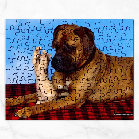 You don t scare me! Jigsaw Puzzle (Rectangular) from ArtsNow.com Front