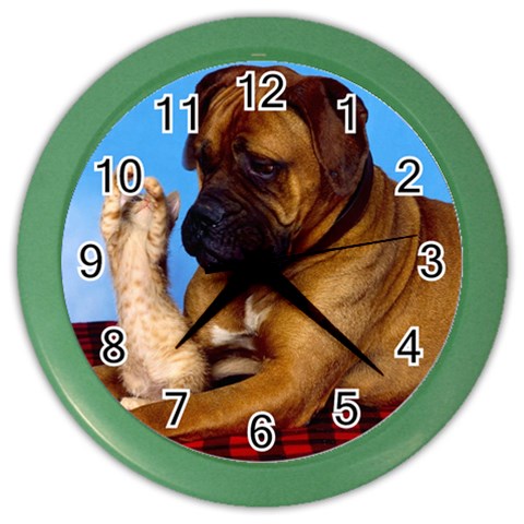 You don t scare me! Color Wall Clock from ArtsNow.com Front
