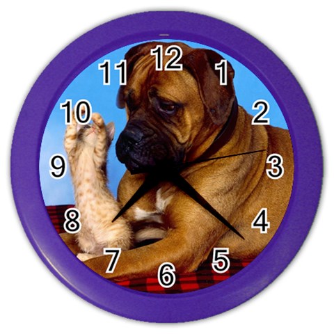 You don t scare me! Color Wall Clock from ArtsNow.com Front