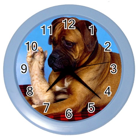 You don t scare me! Color Wall Clock from ArtsNow.com Front