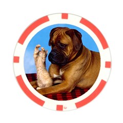You don t scare me! Poker Chip Card Guard from ArtsNow.com Back