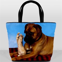 You don t scare me! Bucket Bag from ArtsNow.com Back