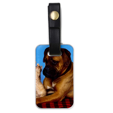 You don t scare me! Luggage Tag (one side) from ArtsNow.com Front