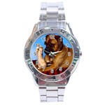 You don t scare me! Stainless Steel Analogue Men’s Watch