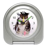 1200581839 1024x768 Cat With Crutches Travel Alarm Clock