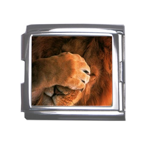 Animal Wallpapers 0028 Mega Link Italian Charm (18mm) from ArtsNow.com Front