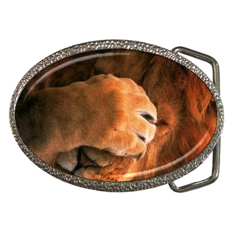 Animal Wallpapers 0028 Belt Buckle from ArtsNow.com Front