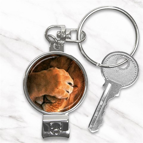 Animal Wallpapers 0028 Nail Clippers Key Chain from ArtsNow.com Front