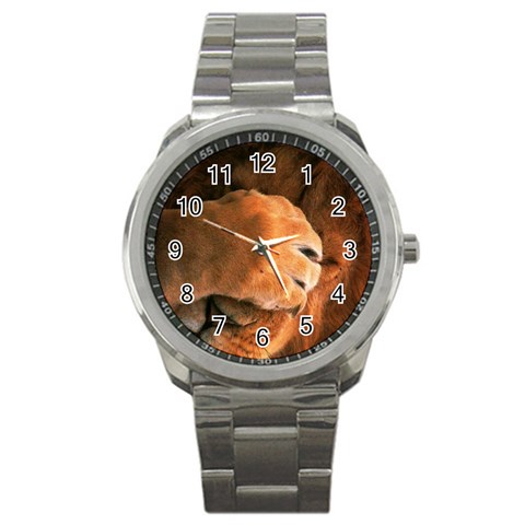 Animal Wallpapers 0028 Sport Metal Watch from ArtsNow.com Front
