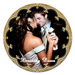 Breakig Dawn Breaking Dawn 7970679 1400 1262 Magnet 5  (Round)
