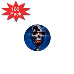 Scary Skull  1  Mini Magnet (100 pack) 