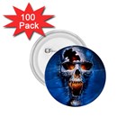 Scary Skull  1.75  Button (100 pack) 