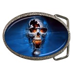 Scary Skull  Belt Buckle