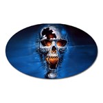 Scary Skull  Magnet (Oval)