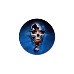 Scary Skull  Golf Ball Marker