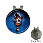 Scary Skull  Golf Ball Marker Hat Clip